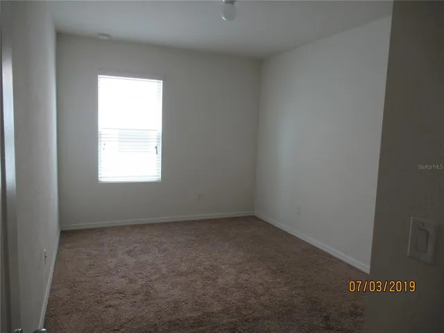 a view of empty room