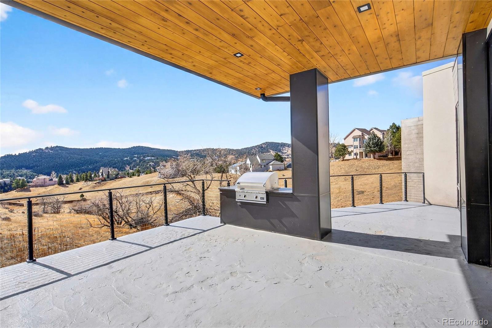 545 Strada Rossa Road Golden, CO 80401 - Photo 30 of 49 a view of a terrace