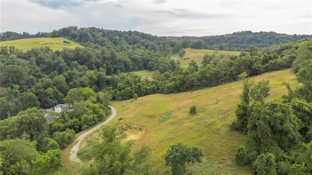 a view of lake and mountain
