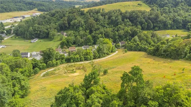 a view of a lake with a mountain in the background