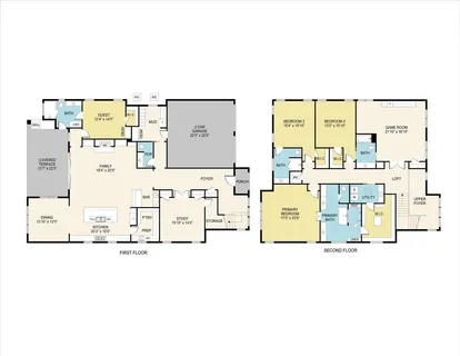 a picture of a floor plan