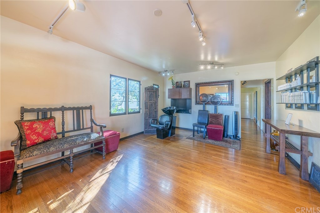 1853 Allen Avenue Pasadena, CA 91104 - Photo 14 of 38 a living room with furniture and a flat screen tv