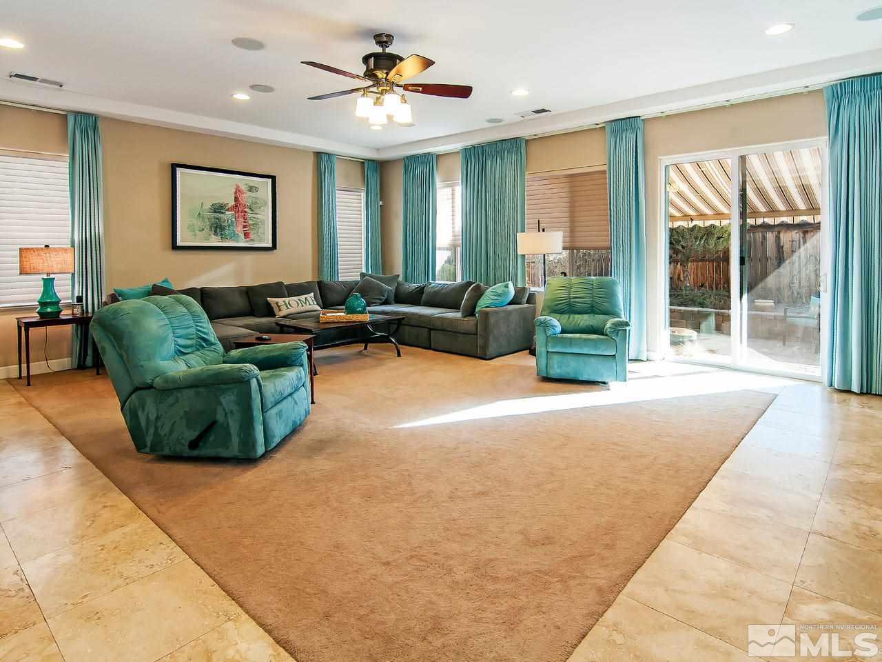 2690 Strathmore Court Reno, NV 89521 - Photo 4 of 25 a living room with furniture and a large window