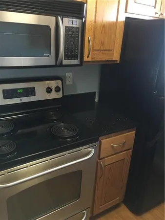 a close view of stove