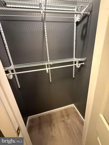 a view of walk in closet