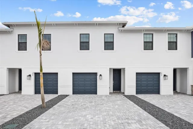 a front door view of a house