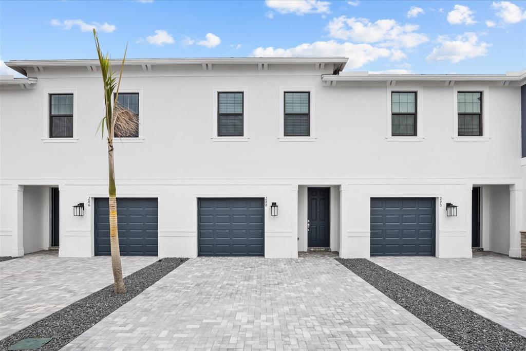 a front door view of a house