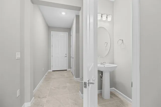 wooden floor in a gallery