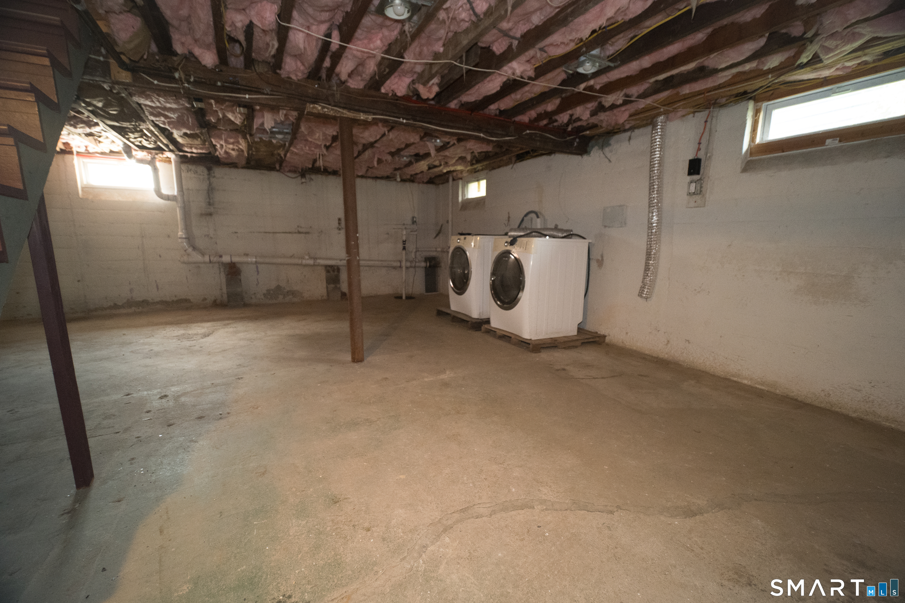 113 Clark Street Bridgeport, CT 06606 - Photo 22 of 27 a view of a room with wooden walls