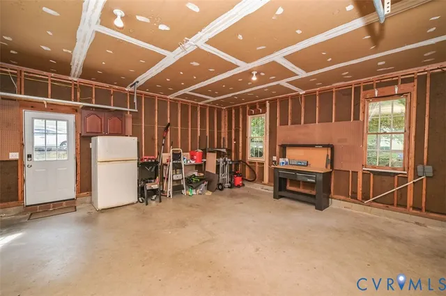 a view of a storage & utility room