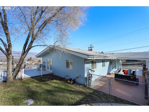 a view of outdoor space and yard