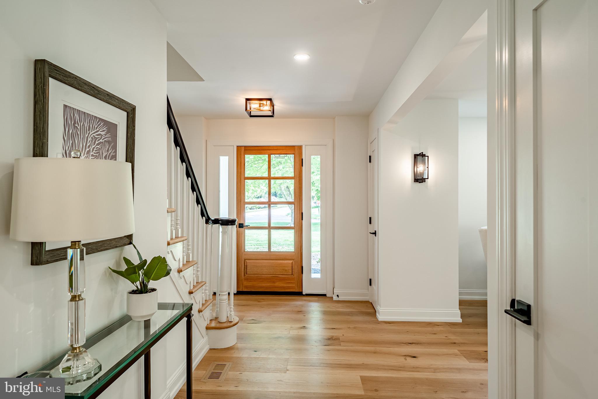 2058 Waterloo Road Berwyn, PA 19312 - Photo 5 of 46 a view of an entryway with wooden floor