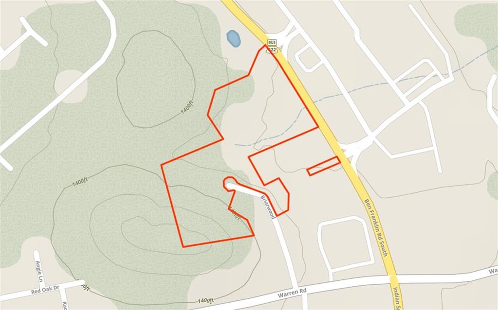 480 Ben Franklin Road South Indiana, PA 15701 - Photo 5 of 6 Topography