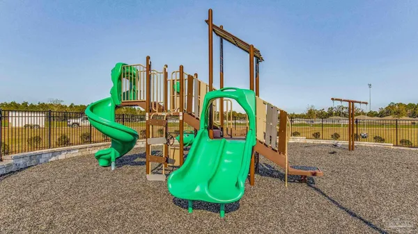 a view of a park with plants