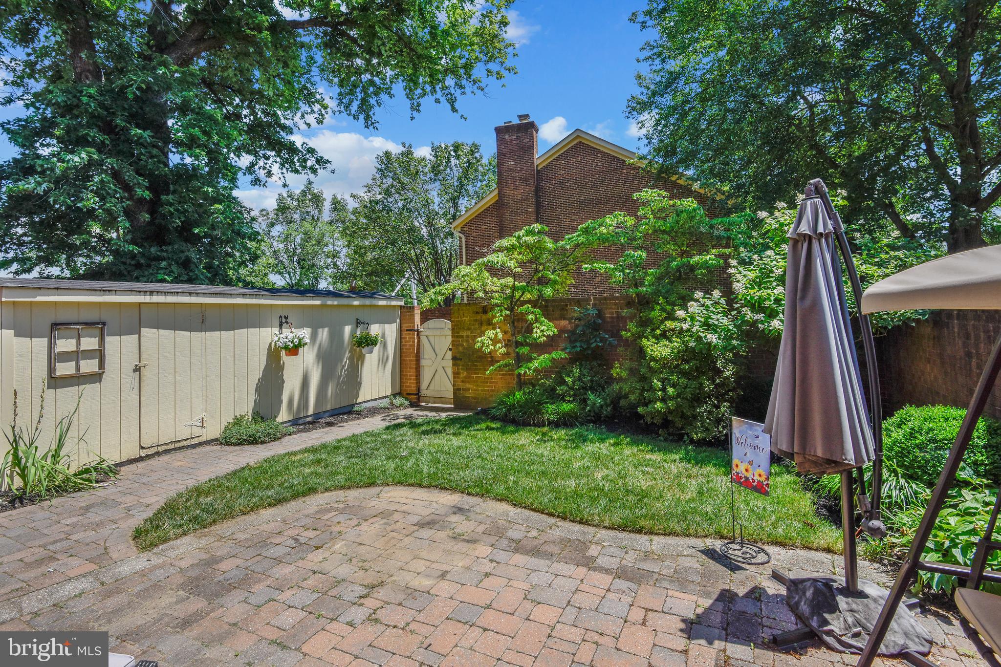 8523 Forrester Boulevard Springfield, VA 22152 - Photo 29 of 36 Beautifully landscaped backyard
