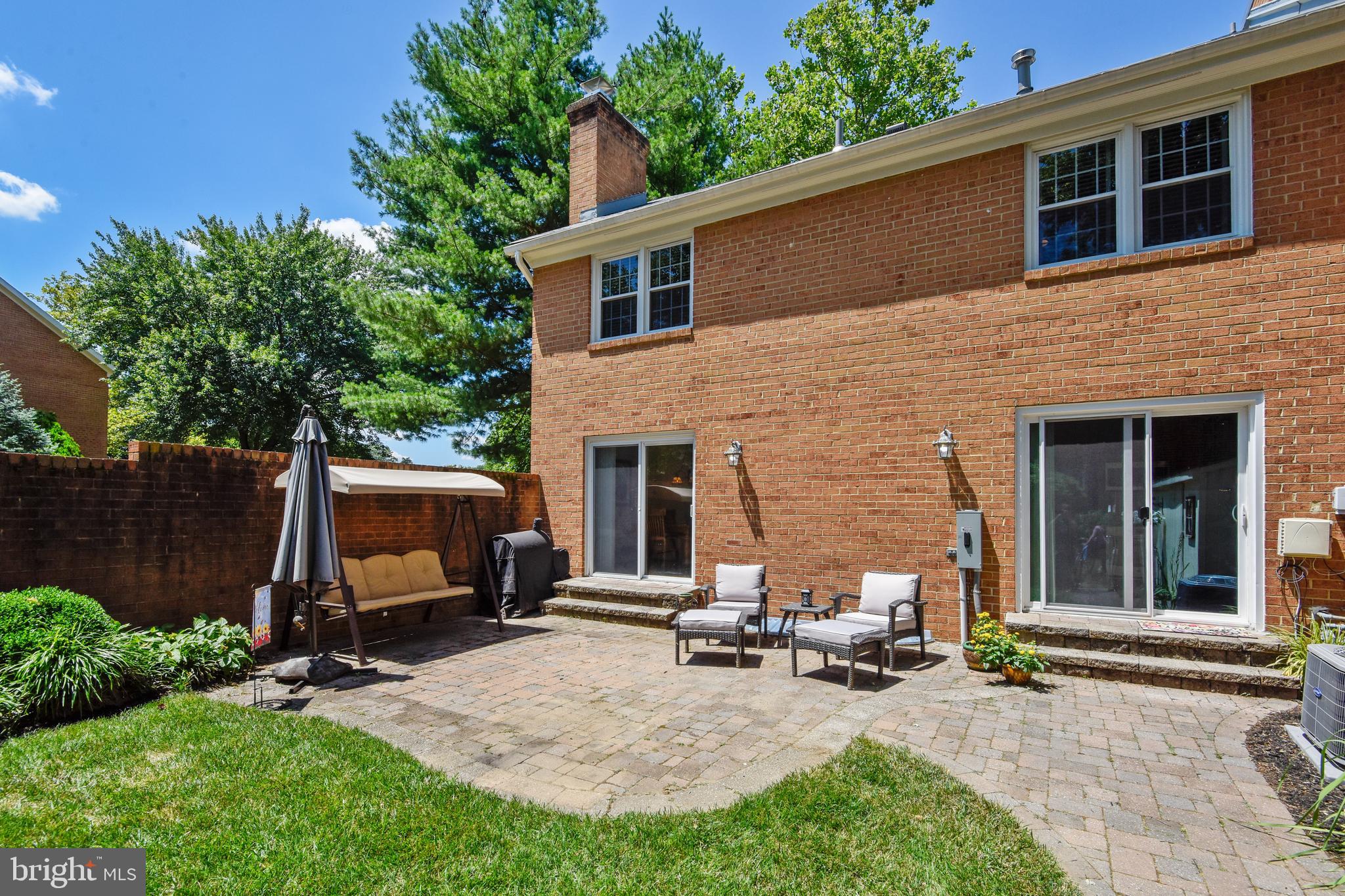 8523 Forrester Boulevard Springfield, VA 22152 - Photo 30 of 36 Beautifully landscaped backyard