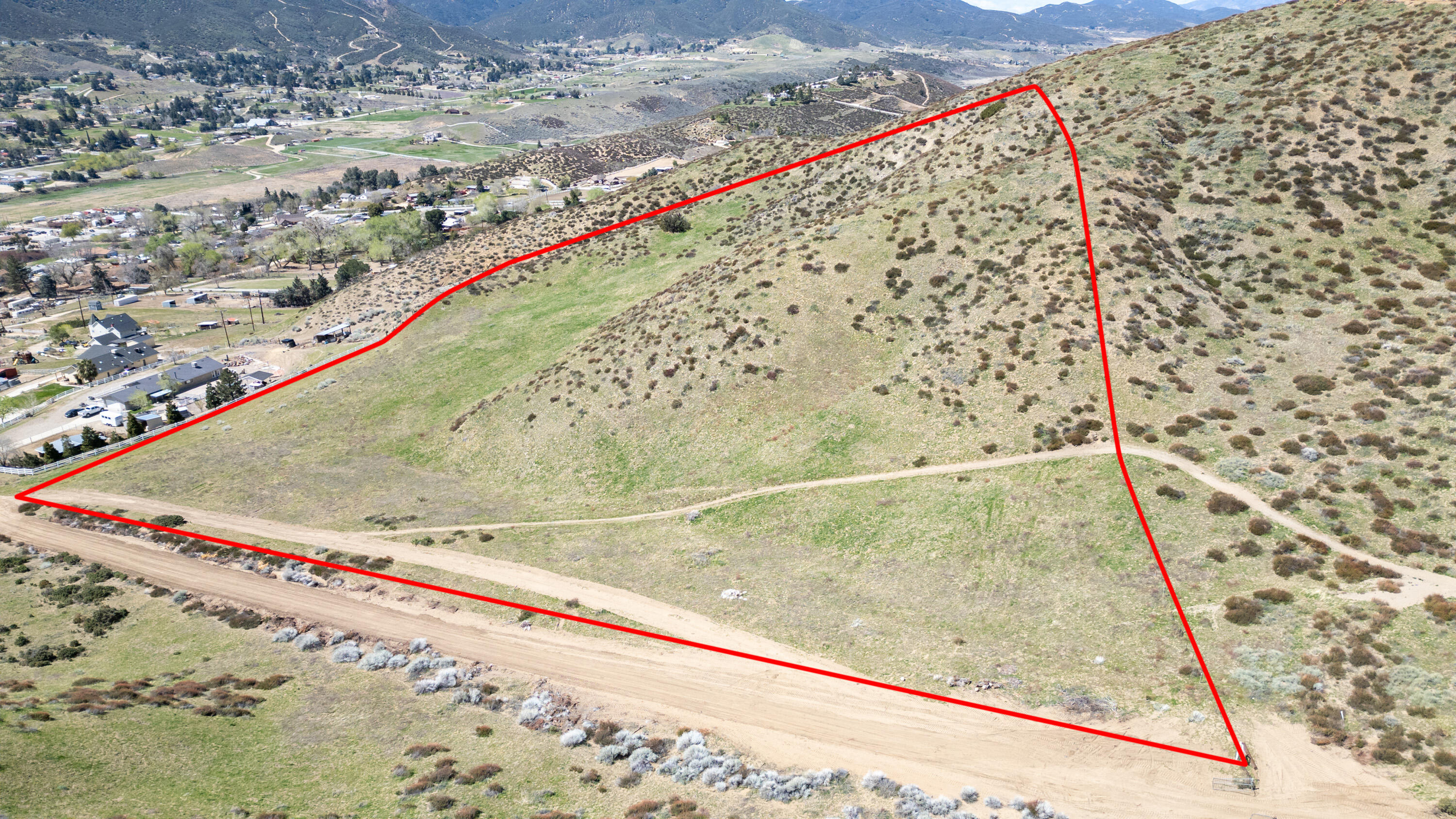 Shallow Springs Road Palmdale, CA 93551 - Photo 13 of 14 DJI_0776 - lot lines