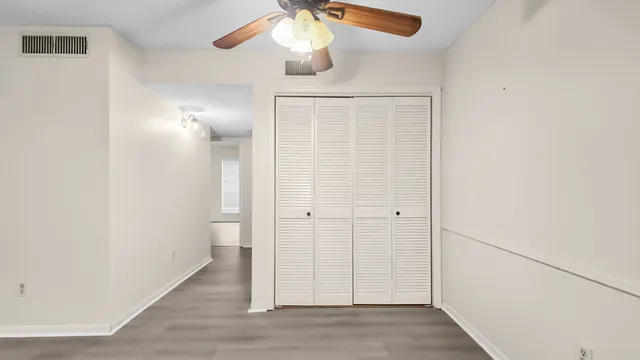 wooden floor in an empty room