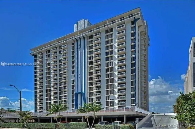 a front view of a building