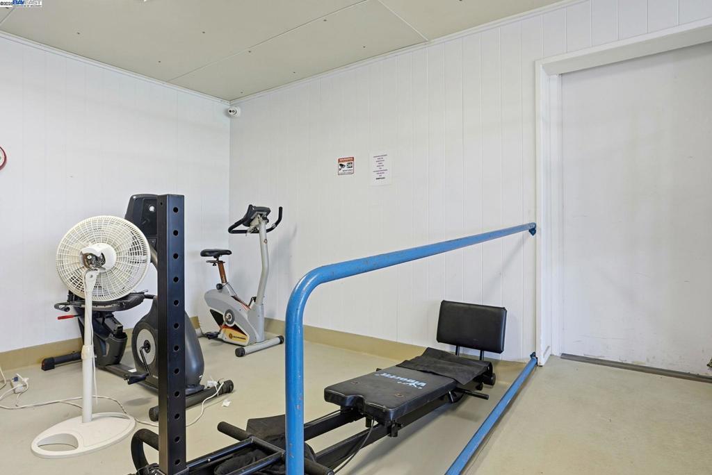 4141 Deep Creek Road Fremont, CA 94555 - Photo 48 of 54 a view of a room with gym equipment