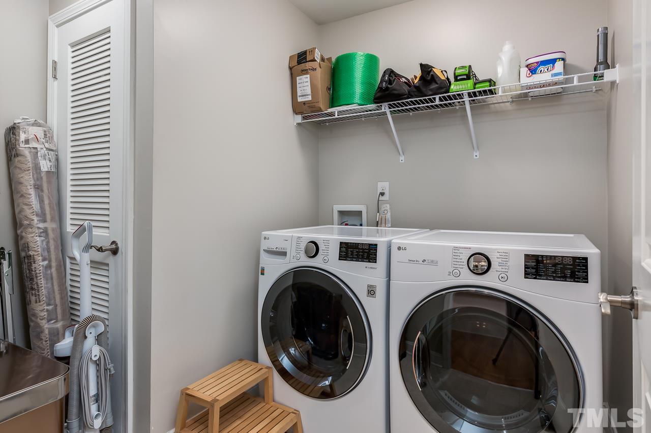 2411 Boswell Road Raleigh, NC 27610 - Photo 23 of 26 a utility room with dryer and washer