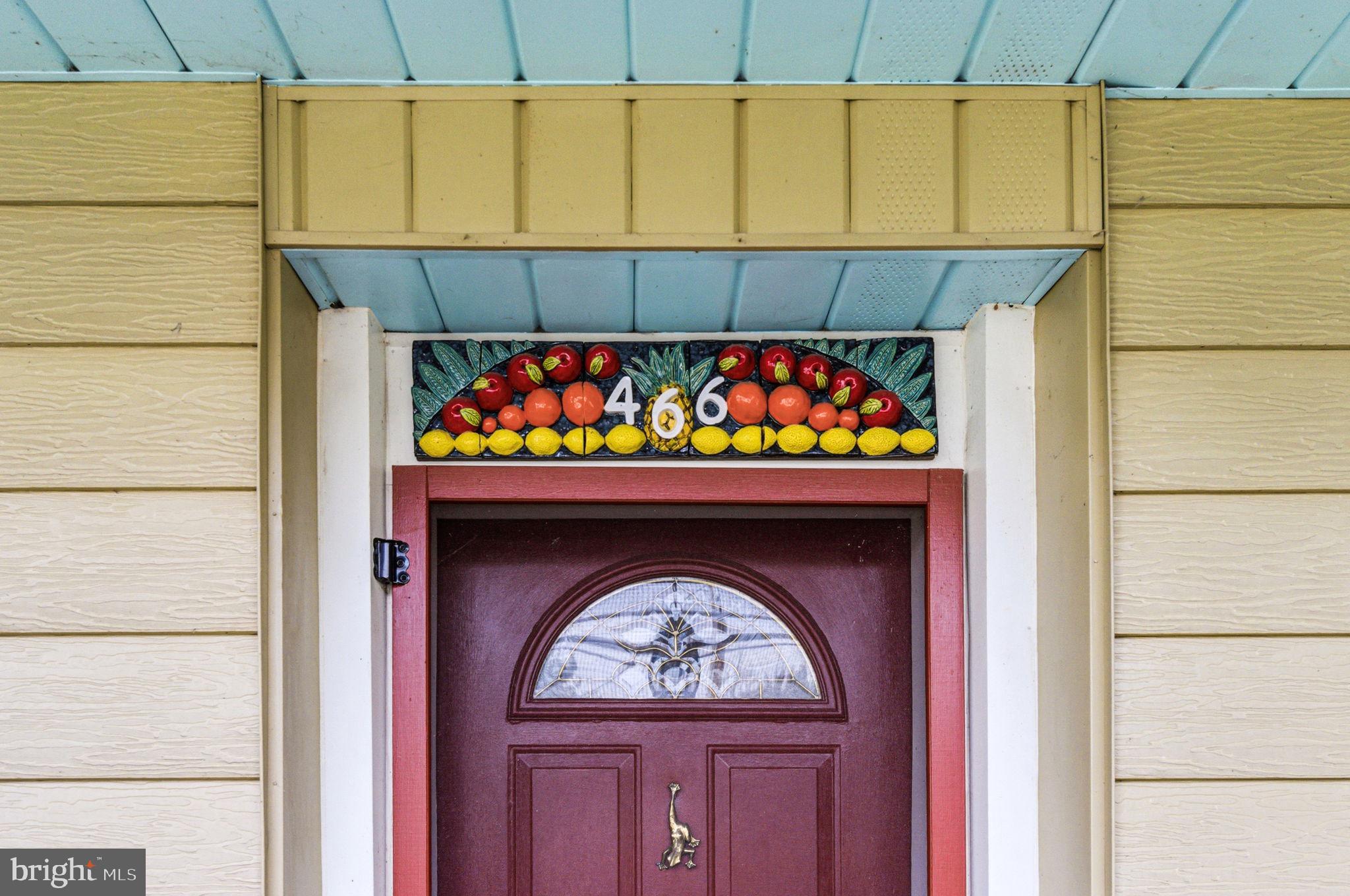 466 Old Schuylkill Road Pottstown, PA 19465 - Photo 30 of 44 Front door artwork