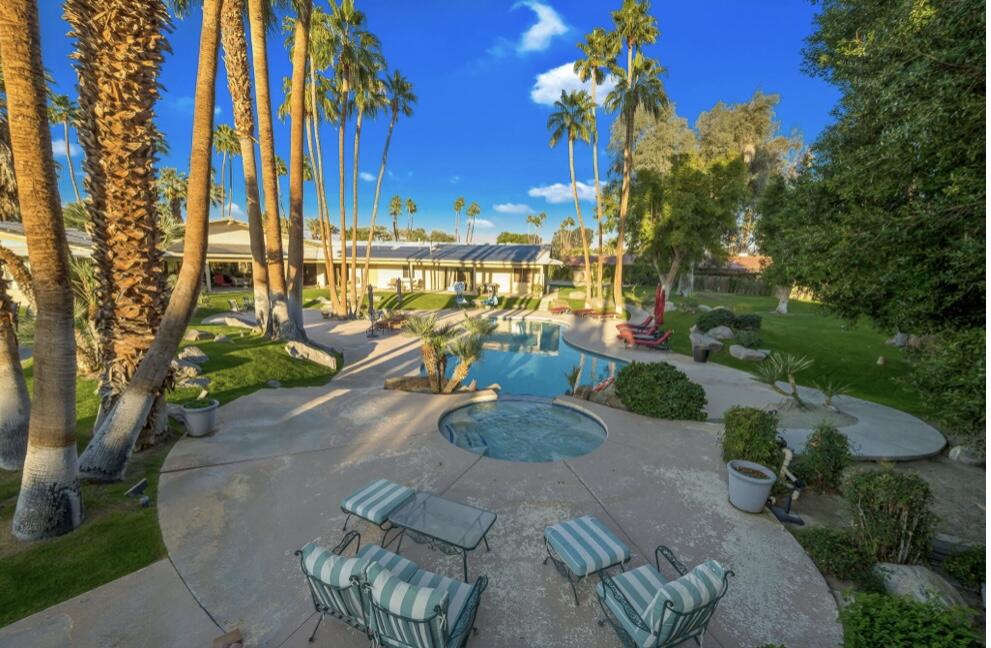 71111 La Paz Road Rancho Mirage, CA 92270 - Photo 52 of 102 a view of outdoor space patio and lake view