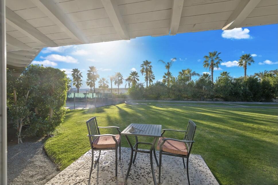 71111 La Paz Road Rancho Mirage, CA 92270 - Photo 69 of 102 a view of a chairs and table in the patio