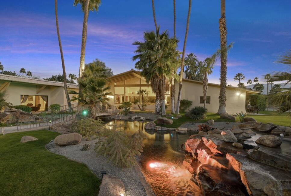71111 La Paz Road Rancho Mirage, CA 92270 - Photo 88 of 102 a view of a swimming pool with a patio