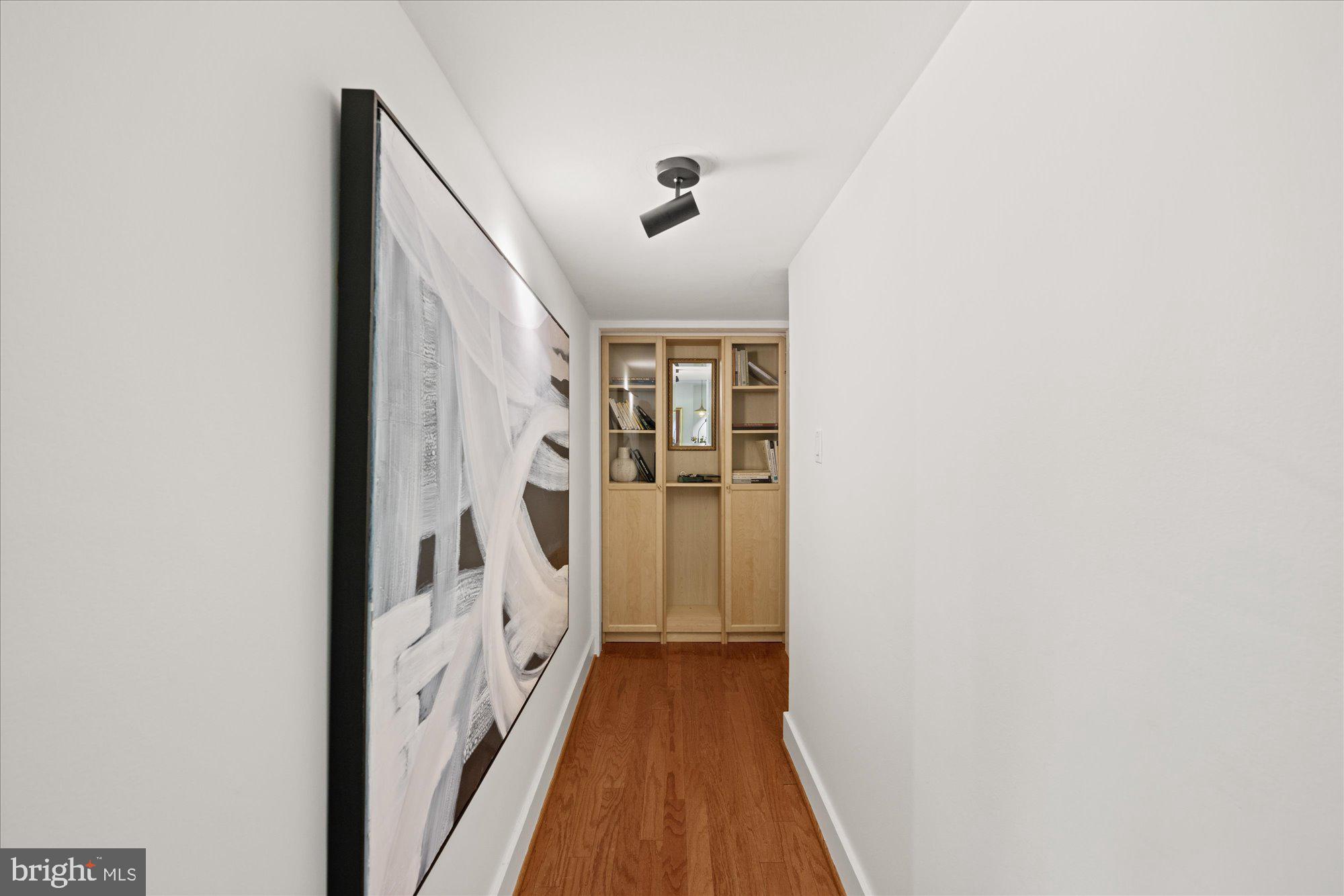 4840 MacArthur Boulevard Northwest, Unit 301 Washington, DC 20007 - Photo 3 of 24 a view of a hallway
