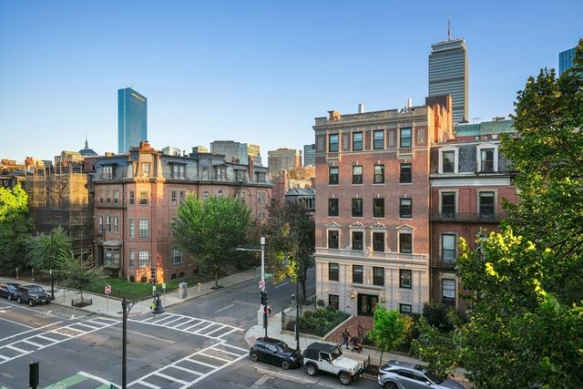 a front view of a building