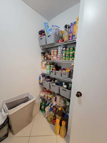 a room with storage and utility