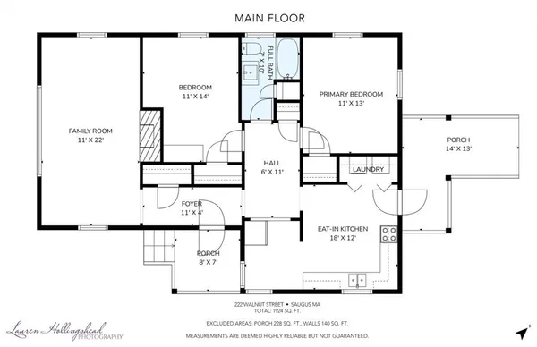 $829,000 | 222 Walnut Street, Saugus, MA 01906