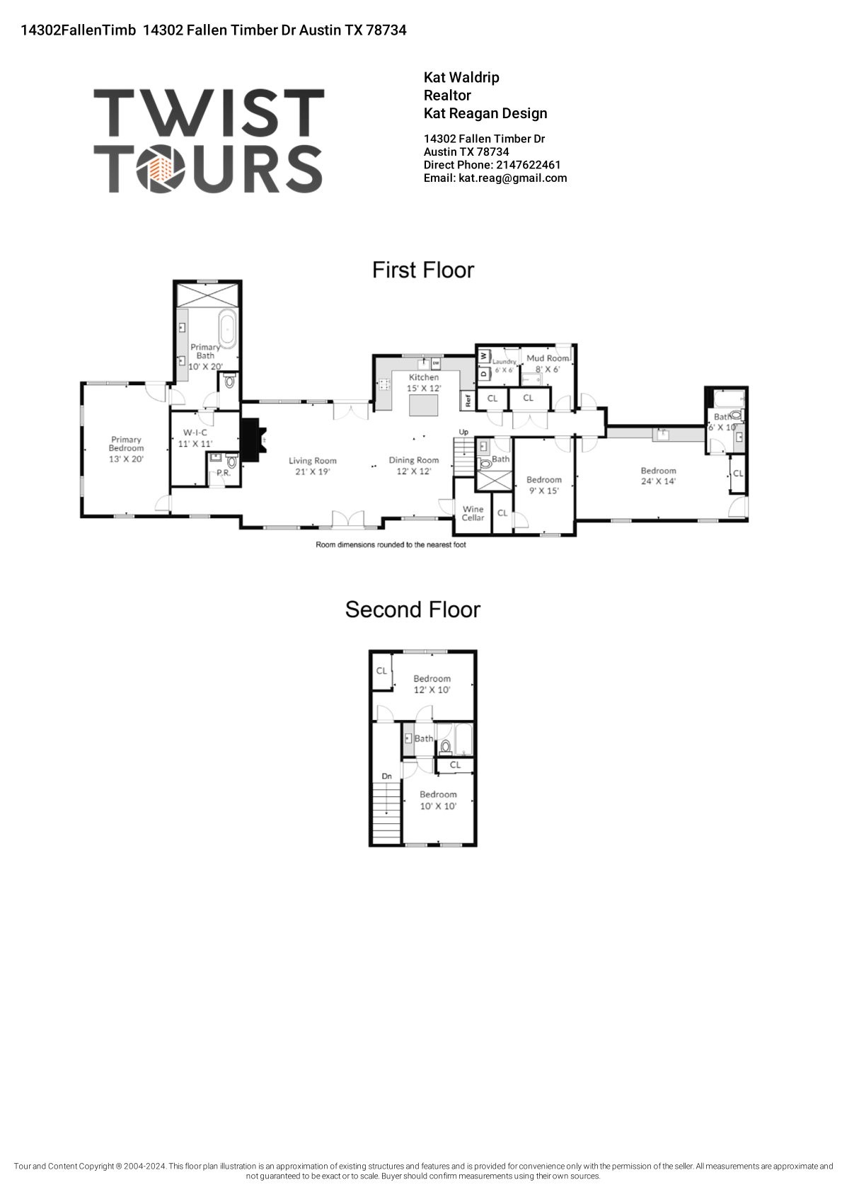 14302 Fallen Timber Drive Austin, TX 78734 - Photo 37 of 37 Floor plan