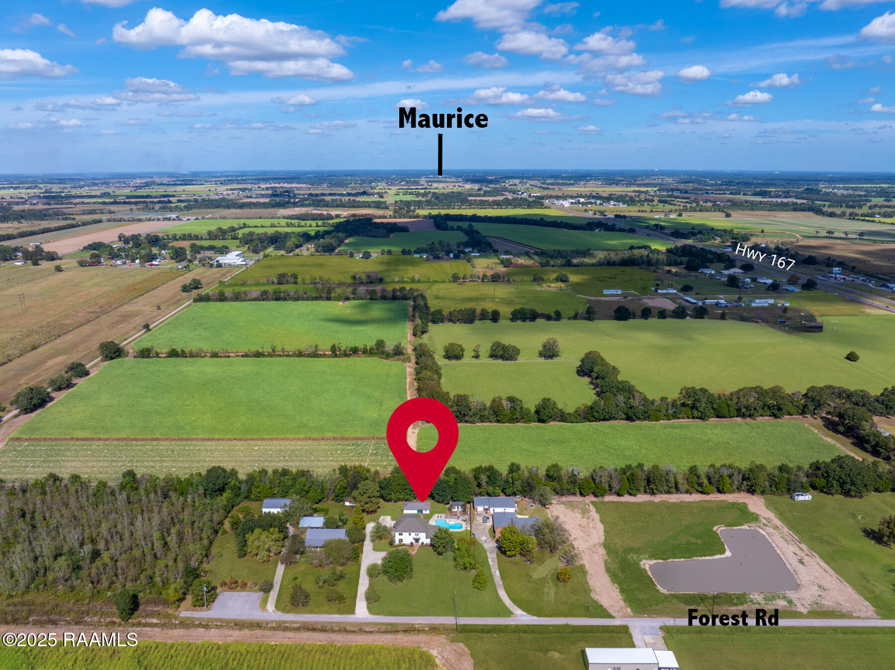 9324 Forest Road Abbeville, LA 70510 - Photo 3 of 46 Drone Directional