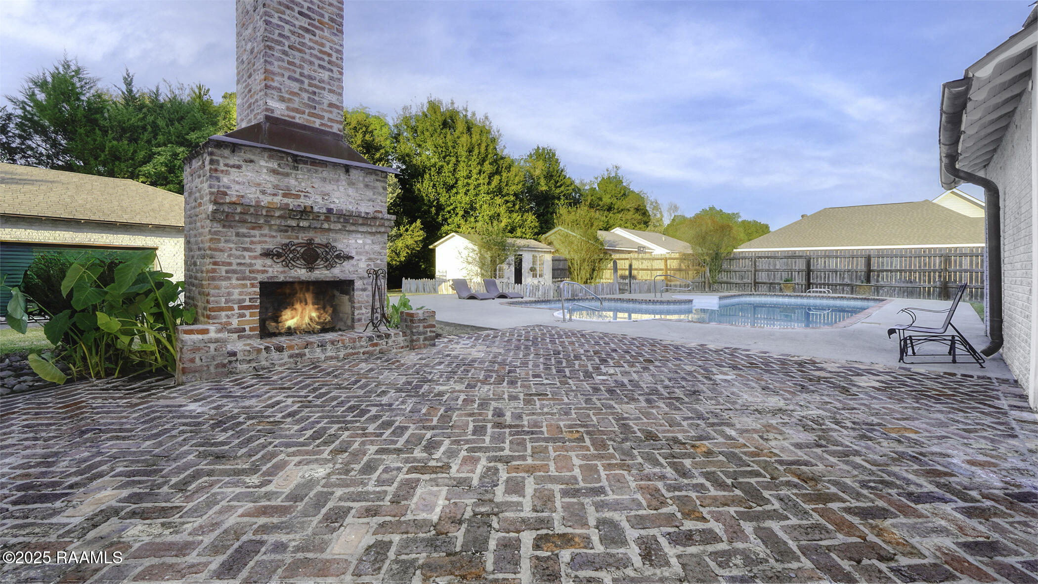 9324 Forest Road Abbeville, LA 70510 - Photo 38 of 46 Back Patio / FP