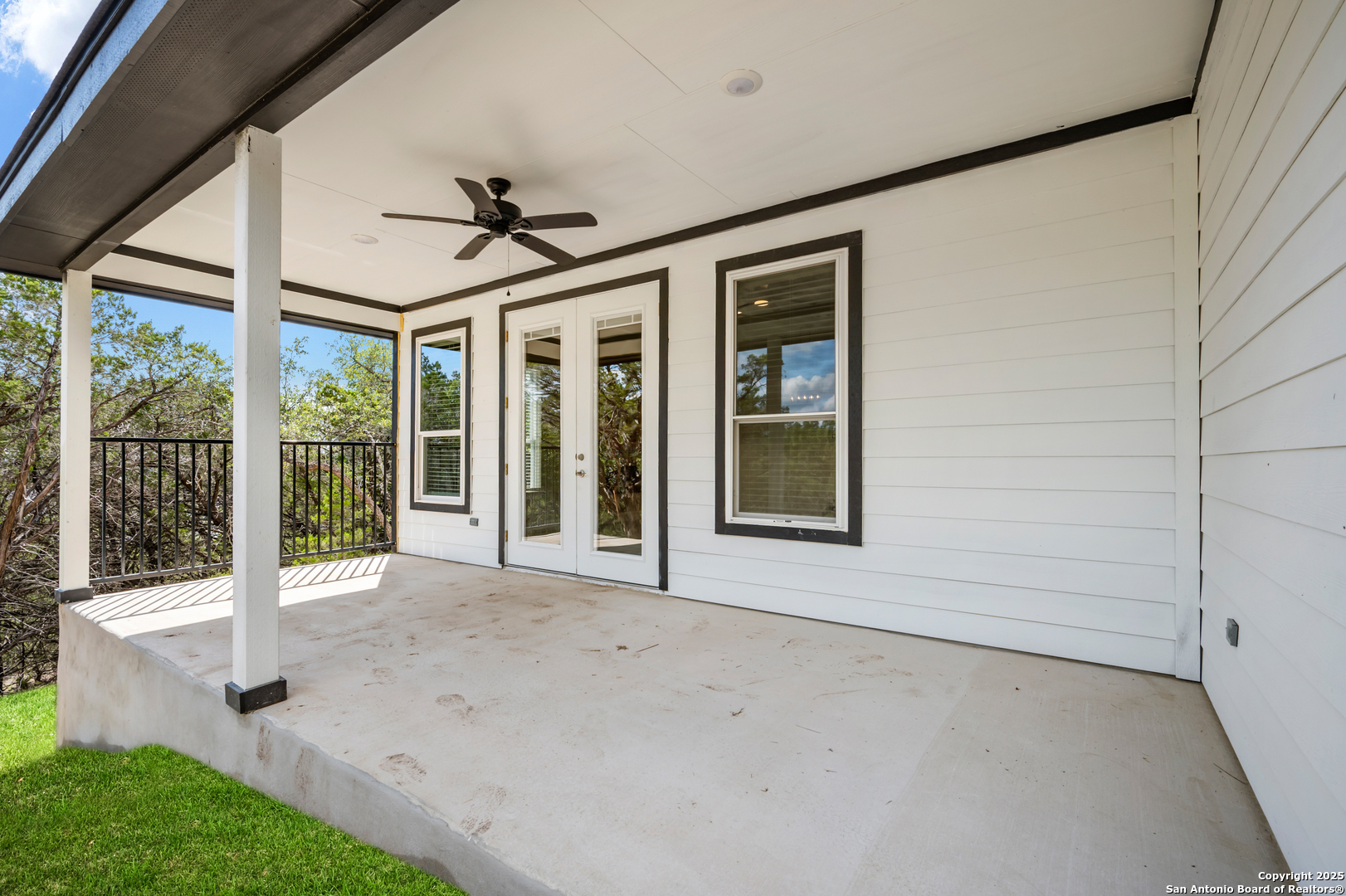 1066 Primrose Path Spring Branch, TX 78070 - Photo 17 of 24 a view of an empty room with a window