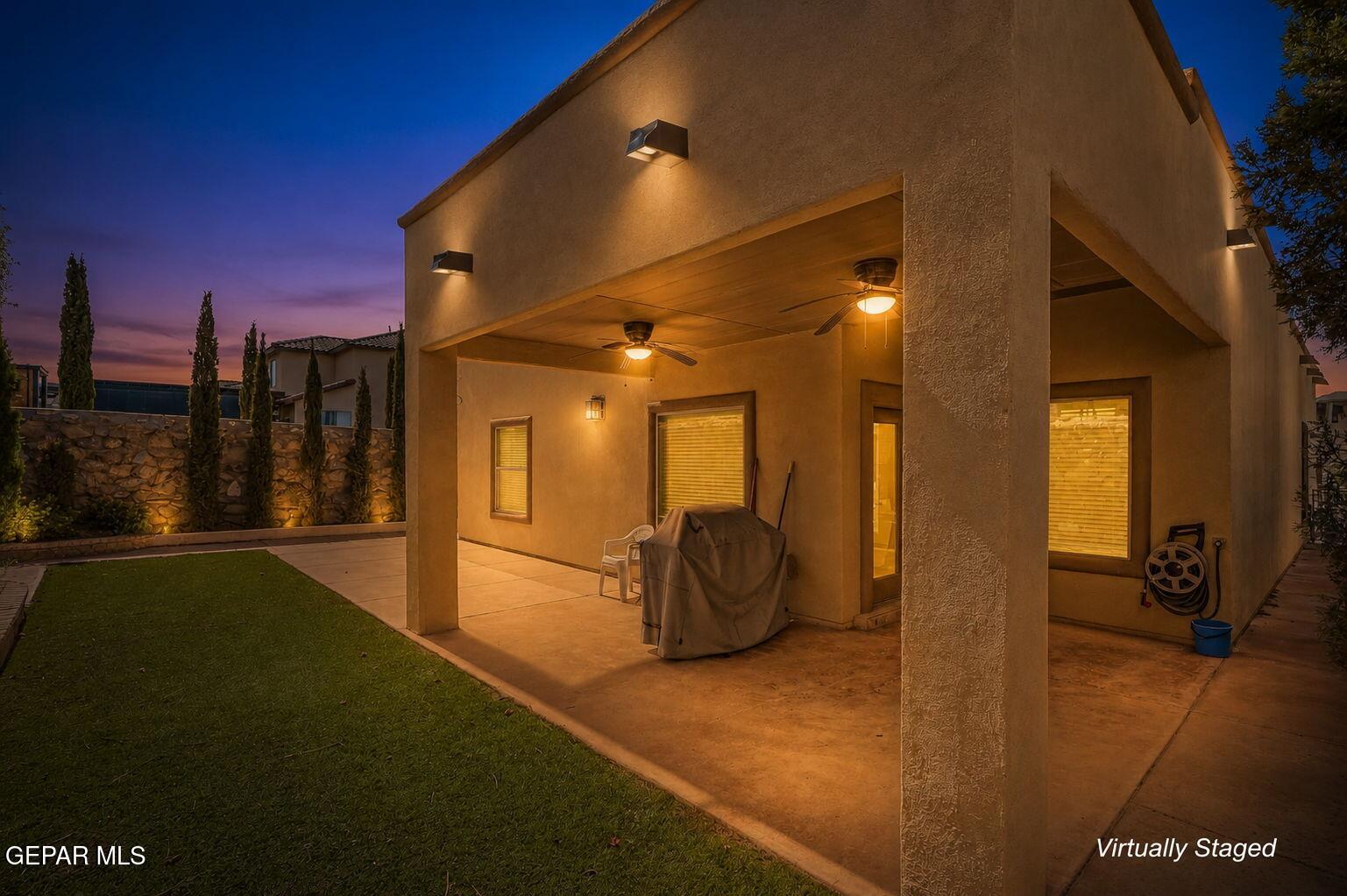 12039 Equestrian Road El Paso, TX 79928 - Photo 43 of 57 Backyard