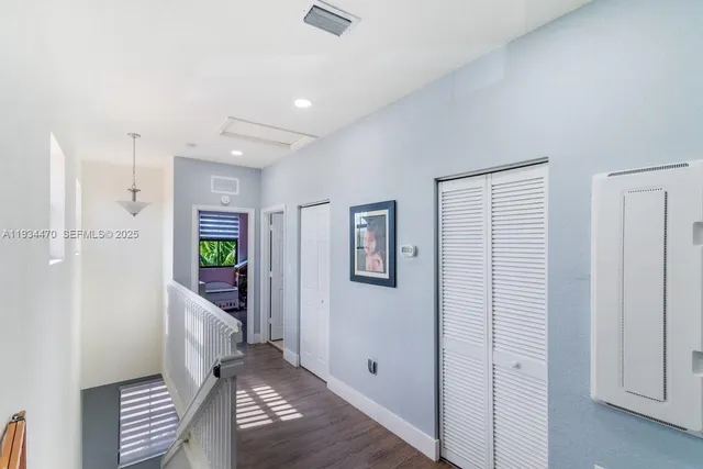 a view of livingroom with furniture and wooden floor