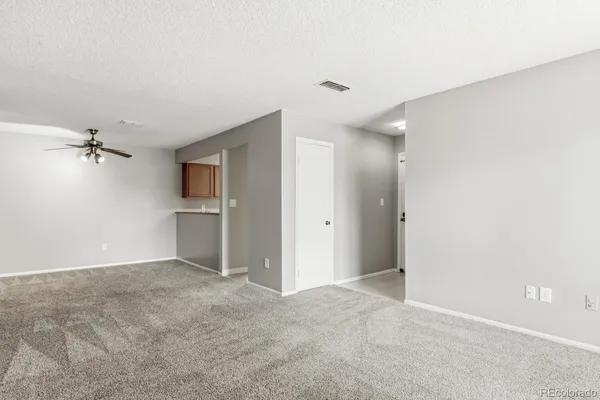 an empty room with a empty space