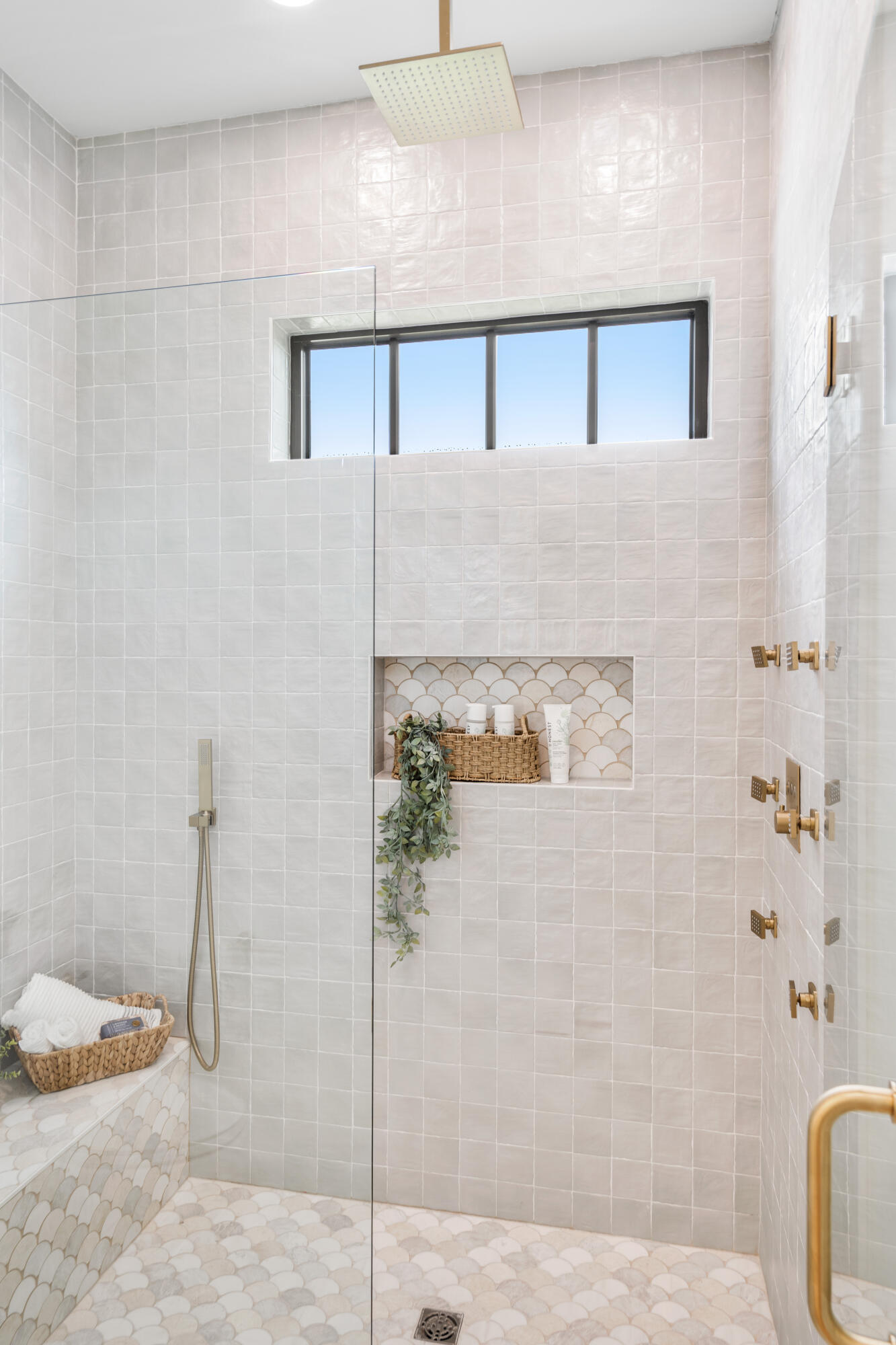 53 Porpoise Street Santa Rosa Beach, FL 32459 - Photo 67 of 75 a bathroom with a granite countertop shower and a sink