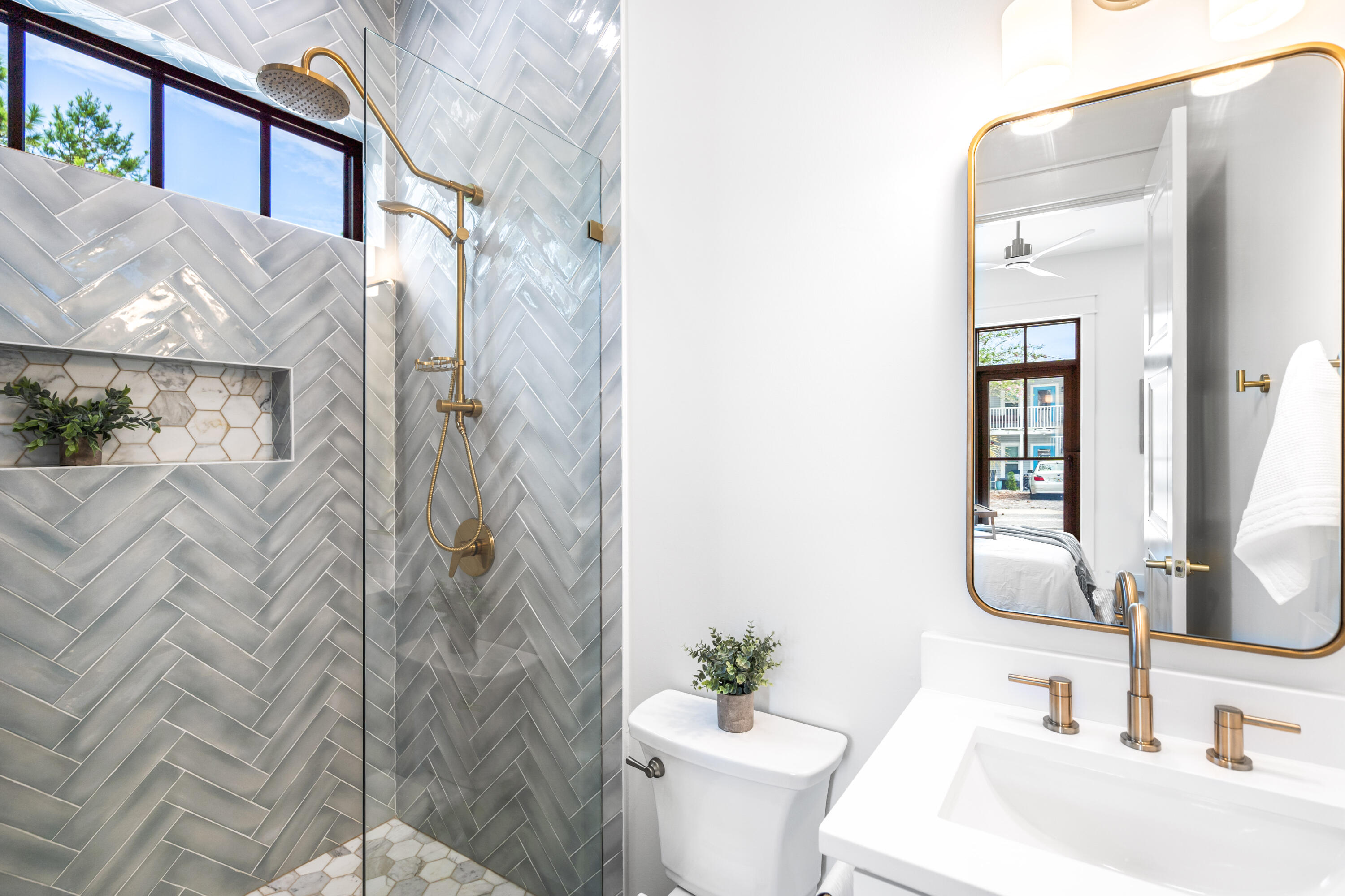 53 Porpoise Street Santa Rosa Beach, FL 32459 - Photo 7 of 75 a bathroom with a sink toilet and shower
