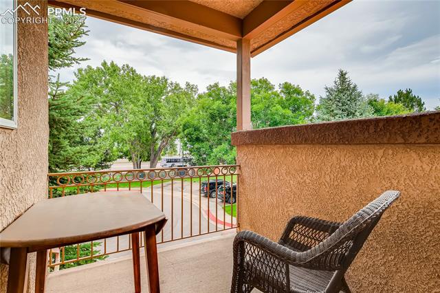 3207 Atrium Point Colorado Springs, CO 80906 - Photo 24 of 27 Balcony off of the 2nd bedroom!