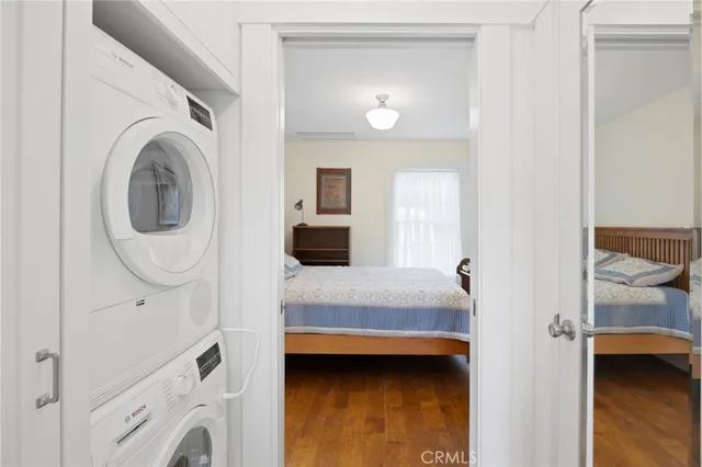 a backyard of a house