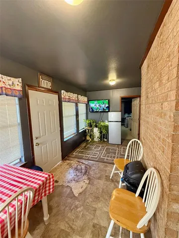 a view of a backyard of a house