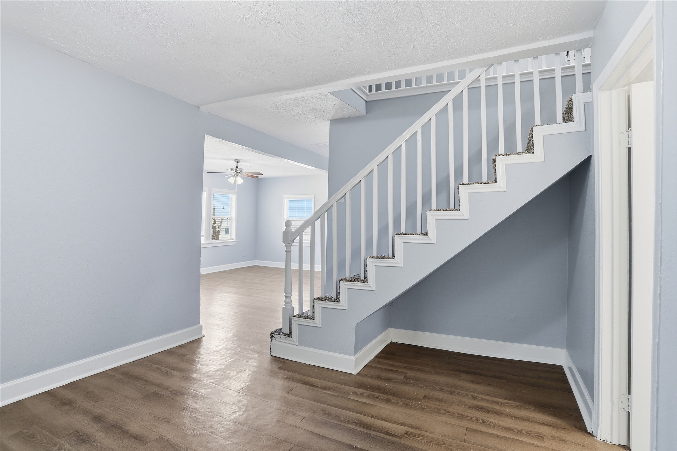1707 Johnson Street Pasadena, TX 77502 - Photo 18 of 45 a view of entryway and hall with wooden floor