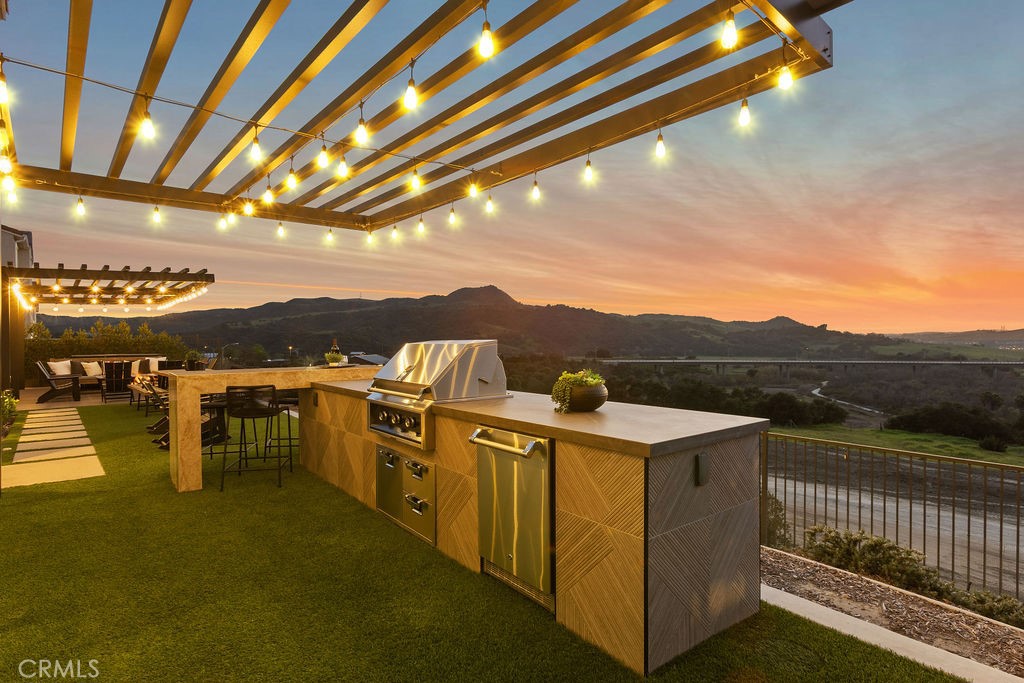663 Longhorn Way Rancho Mission Viejo, CA 92694 - Photo 42 of 52 a view of a terrace with a sink