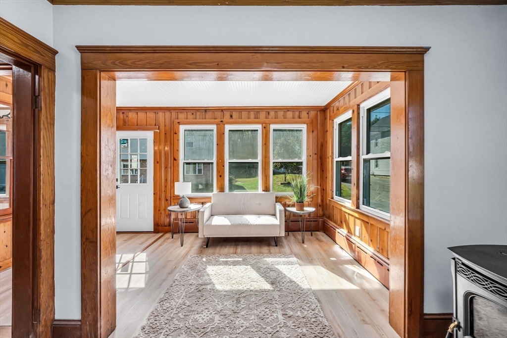 28 Maple Avenue Ware, MA 01082 - Photo 7 of 42 a living room with furniture and a large window