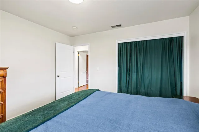 a view of a room with a hallway