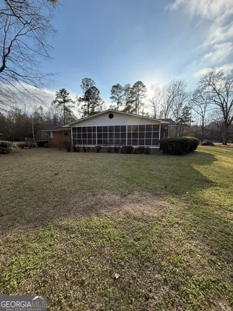 a view of a big yard